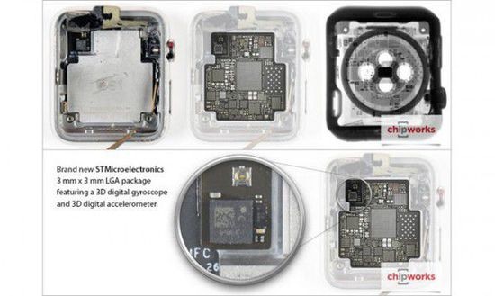Apple Watch芯片級拆解：顯微鏡下芯片揭秘
