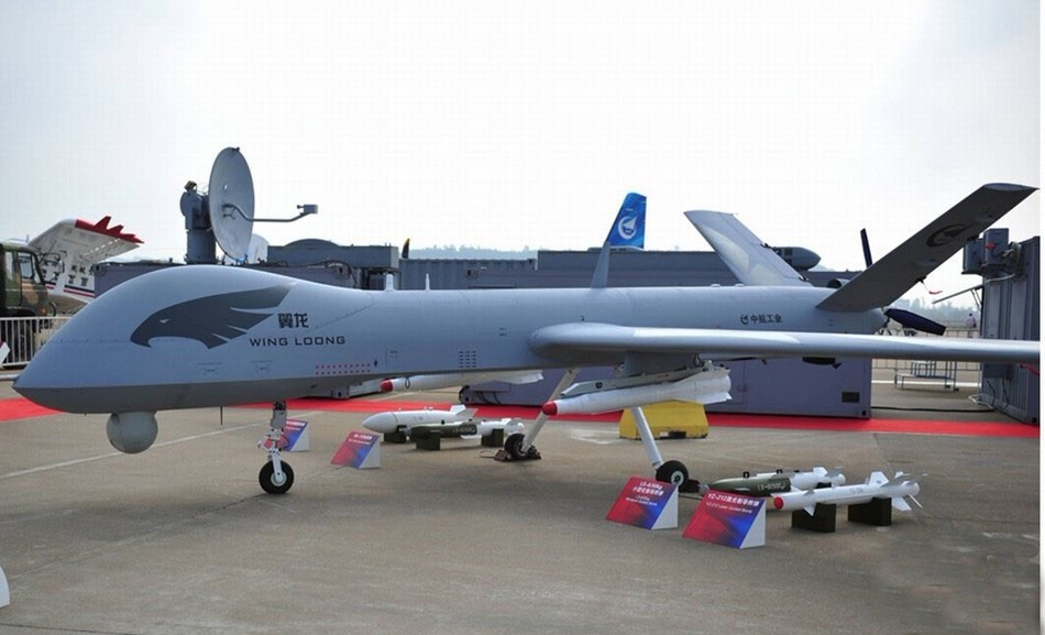 中国翼龙II无人机方案亮相 装载光电监视\/瞄准安