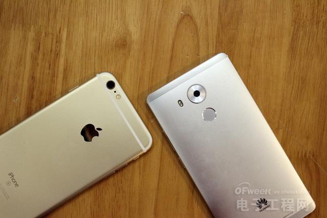 华为Mate8和苹果iPhone6sP对比: 性能不相上