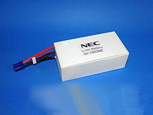 NEC将推出商用无人机用锂电池
