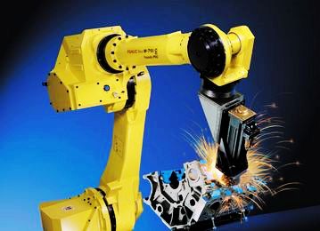 在我国,工业机器人已经在汽车制造,电子,橡胶塑料,军工,航空制造