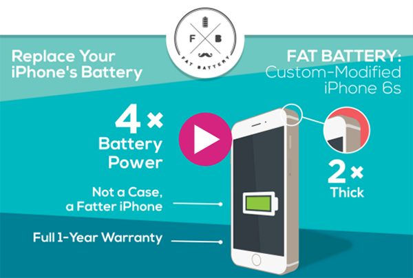 苹果iPhone 6s电池容量激增4倍 怎么回事?