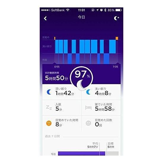 UP2 by Jawbone健康智能手环能监测睡眠