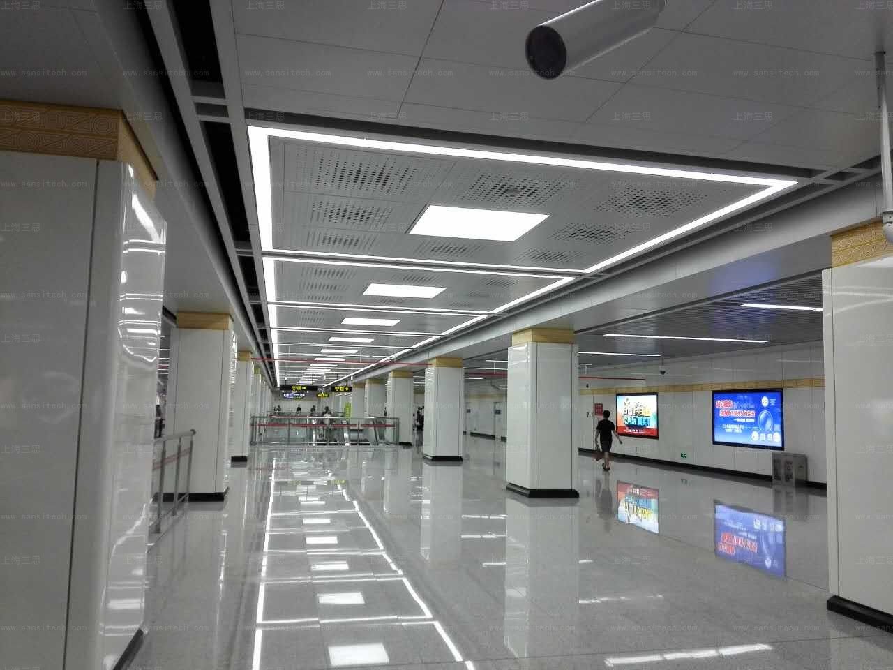 三思LED灯为郑州地铁赋予“见光不见灯”之美
