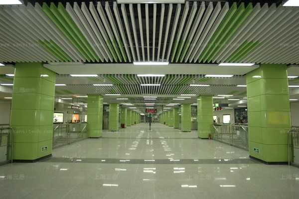 三思LED灯为郑州地铁赋予“见光不见灯”之美