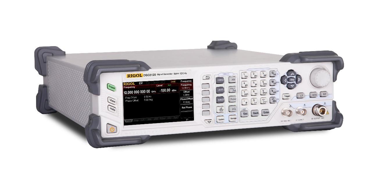 RIGOL 推出12GHz射频信号源DSG3120