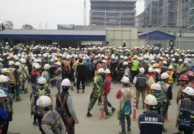 三星显示器越南工厂员工与保安冲突 上千人暴