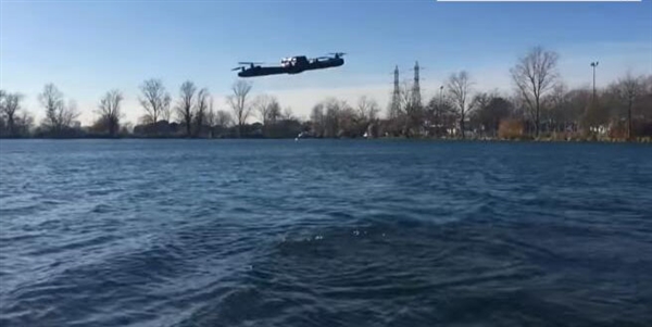 牛！首款充气无人机DIODON：能从水下起飞