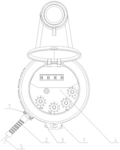 仪表专利:一种立式智能有线远传水表