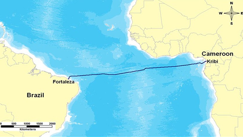首条非洲-南美洲直连海底光缆系统拟于9月完工