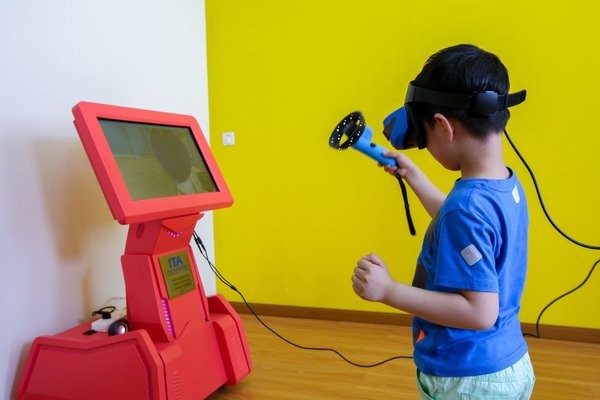 VR技术可应用于自病症患儿治疗