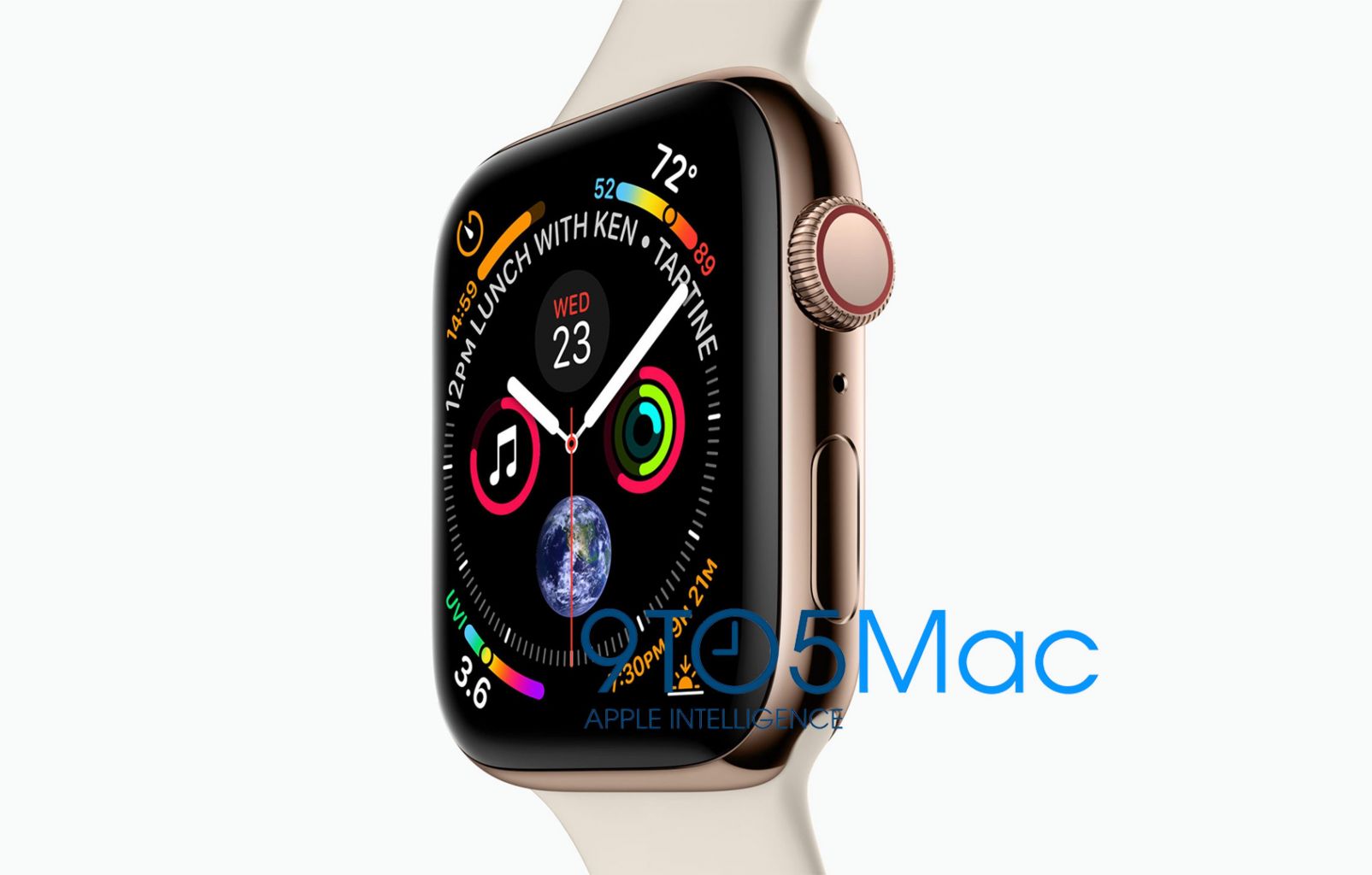 Apple Watch 4更大了 屏幕分辨率更高了