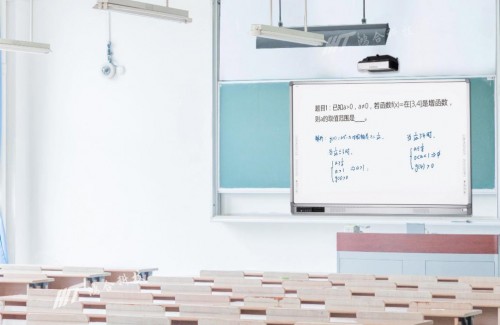 鸿合智能交互电子白板+激光投影机 打造高效新教室