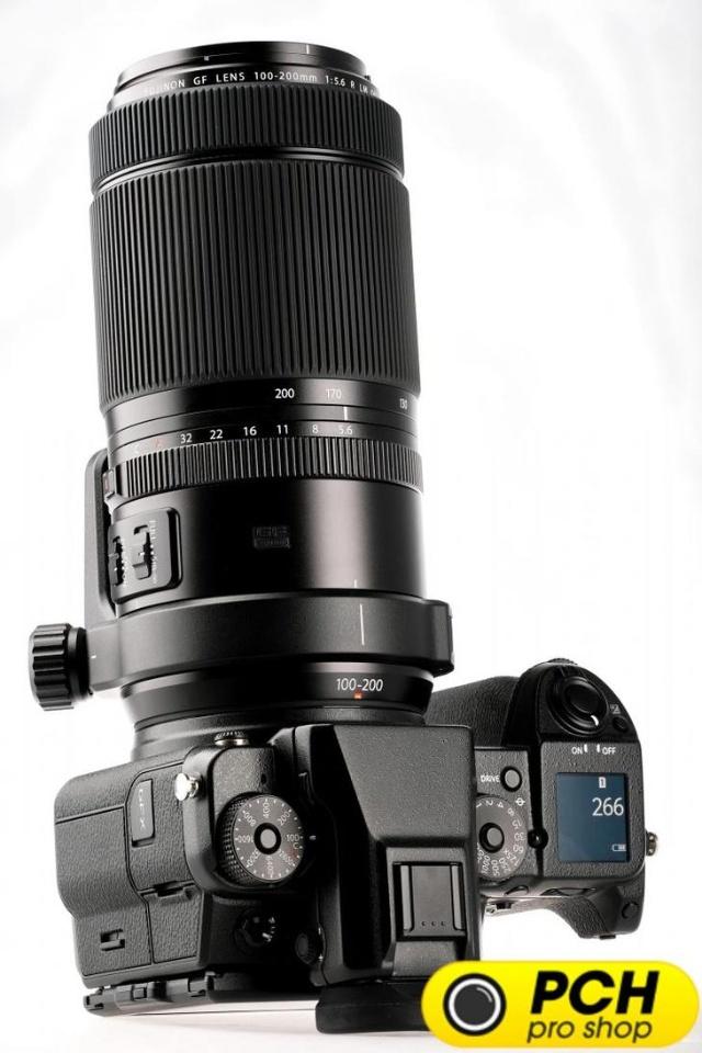 光学质量很稳定 富士100-200mm f/5.6镜头外观图曝光