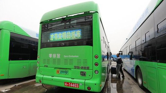 郑州：新增20台氢燃料电池公交车上线