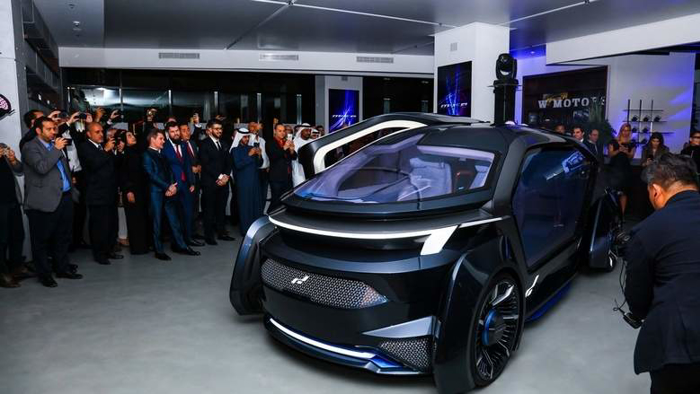 阿联酋首辆L5自动驾驶汽车将在2019年上海车展上首次公开亮相