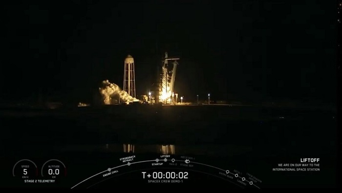 首次自动对接！美国离本土载人航天又进一步 SpaceX成功抵达国际空间站