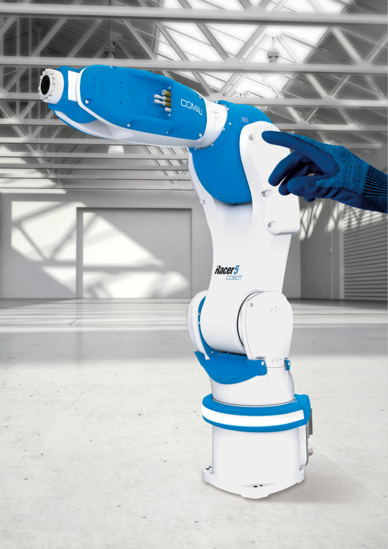 柯马推出具有工业级运行速度的新款高性能协作机器人RACER-5 COBOT