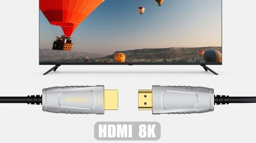 2022CES展，祈翱bridgee光纤HDMI助力8K联动