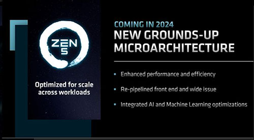 AMD Zen架构路线图：Zen 5全新架构，采用台积电3nm制程