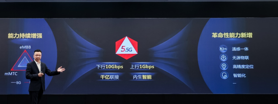 华为杨超斌：迈向5.5G持续创新，开启5G产业新征程