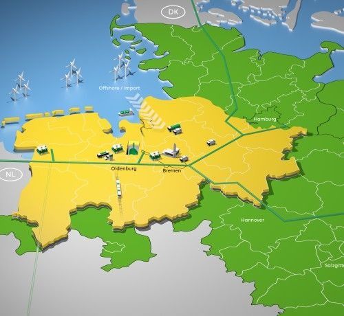 德国氢能市场最重大事件：最重要的62个氢能项目