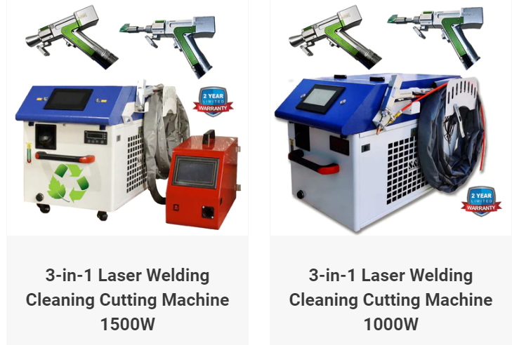 LasersOnly推出三合一手持激光清洗、焊接和切割设备