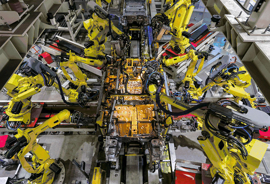汽车制造自动化生产线