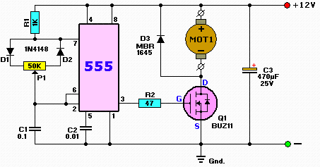 ne555典型应用电路图(二)