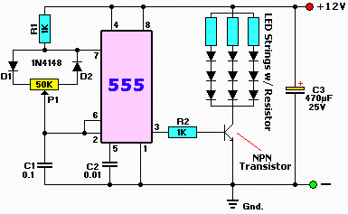 【干货】NE555典型应用电路图（二）
