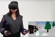 气动夹克让你在VR中体验被击中